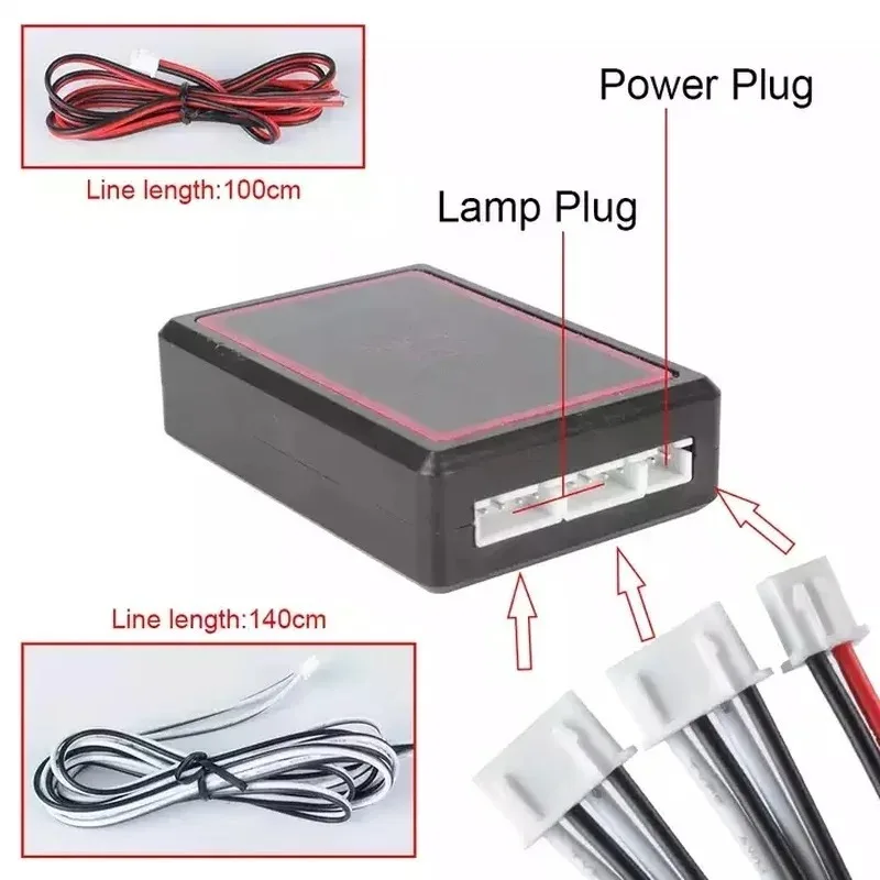 12V Car Strobe Grille Flashing Light Daytime Running Warning Light with Wireless Remote Control Emergency Signal Flash Red Blue emergency light car strobe light