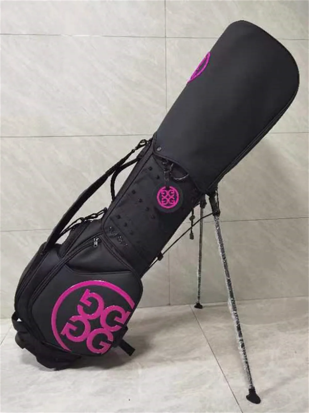 G/Fore Sport Caddy Bag Marrom Preto Rosa Suporte Pacote G4 Golf Club ...