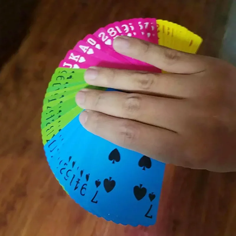 

Карточки для манипуляций четырех цветов (телесный задник), волшебный аксессуар для создания магии, сценические иллюзии, реквизиты для ментолизма