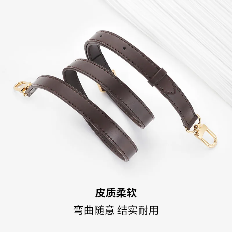 Dark Brown Replacement Leather Bag Straps for LV Speedy 20 25 30 Shoulder  Straps Ajustable Crossbody Long Bags Belt Accessories - AliExpress