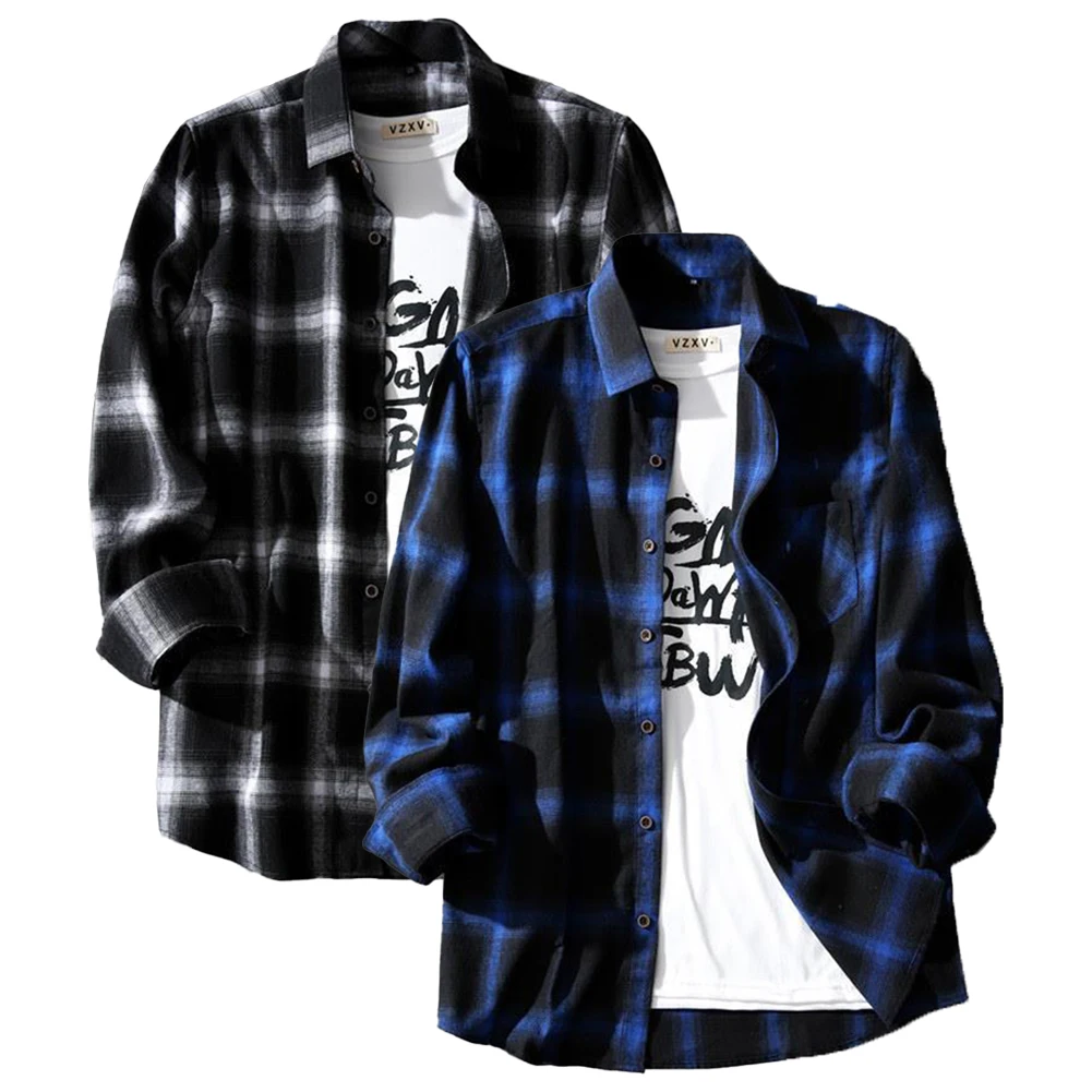Male Men Daily Holiday Autumn Blouse Breathable Button Cardigan Long Sleeve Plaid Print Slight Stretch Fashion 8 S4f82c809d3334f35b93385faed012104R Male Men Daily Holiday Autumn Blouse Breathable Button Cardigan Long Sleeve Plaid Print Slight Stretch Fashion