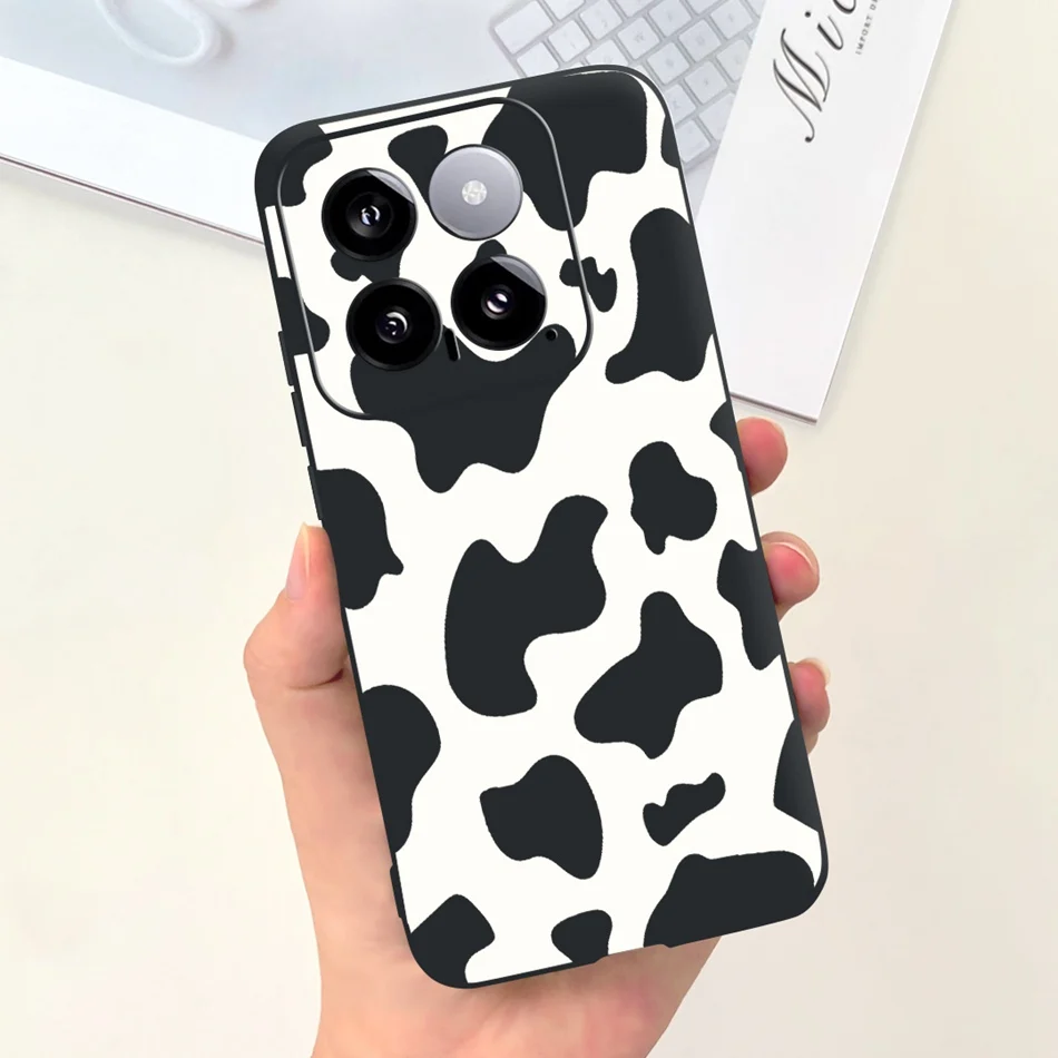 Sunflower Pattern Candy Color Soft Silicone Back Cover