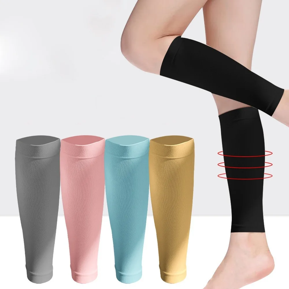 Nylon Running Leg Protectors Calf Style 1 Pair Calf Style Leg Socks Breathable Elastic Socks Sports Calf Protection