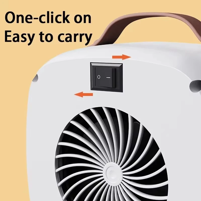 Xiaomi Portable Heater Small Space 500W Heater Fast Heating Lightweight Desktop Warm Air Heater Indoor Office Household 2024 NEW 5