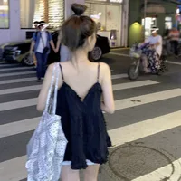 Camisole For Women Tank Tops Korean Style Sweet Casual Spaghetti Straps Vest Korean Style Holiday Beach - Image 6