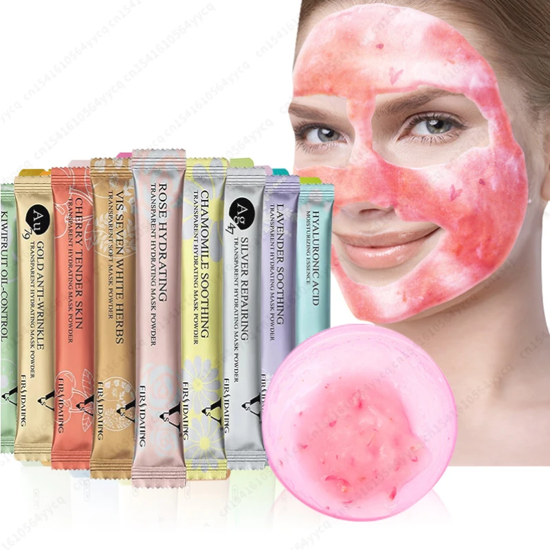 

Jelly Mask Powder Beauty Salon Soft Film Powder Spa Hydro Anti-Aging Brighten Peel Off Facial Revitalizing Diy Crystal Mask