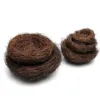 6-20cm Round Rattan Bird Nest Easter Decoration Bunny Eggs Artificial Vine Nest For Home Garden Decor Happy Easter Party Supply 4