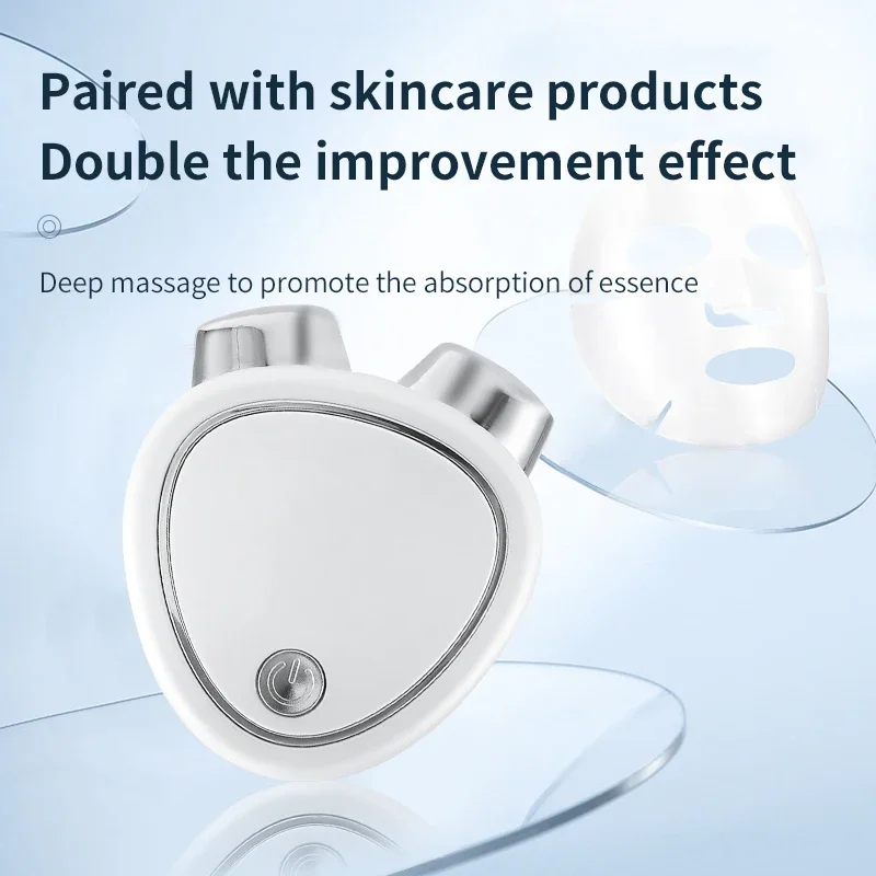 EMS Face Lifting Machine Facial Massager Microcurrent Roller Skin Tightening Rejuvenation Charging Anti Wrinkle Facial Beauty