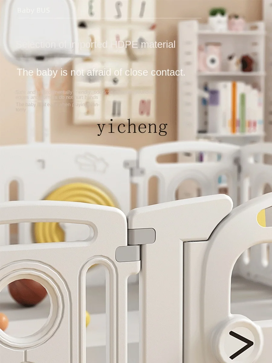 Tqh Baby Playpen Ground Crawling Mat Protective Grating Children Baby Indoor Household Safety