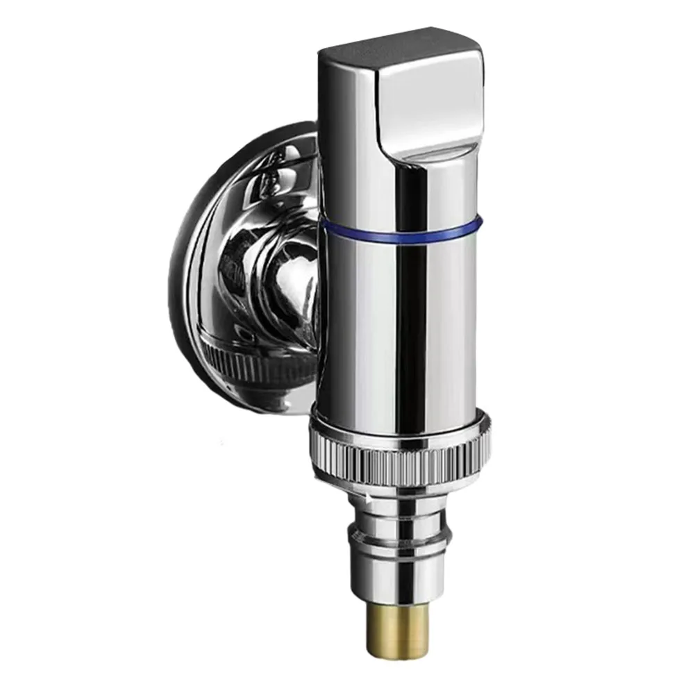 Faucet Valve G1/2 Mini Multi-function Washing Machine Tap Water Stop Quick Opening Angle Valve Bathroom