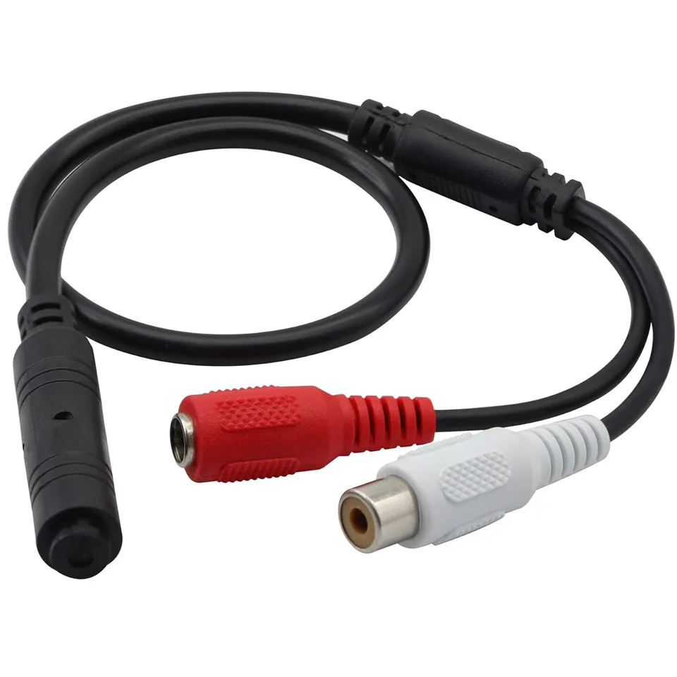 Diyeeni Audio Pickup Mini Microphone High Sensitive Wide Surveillance