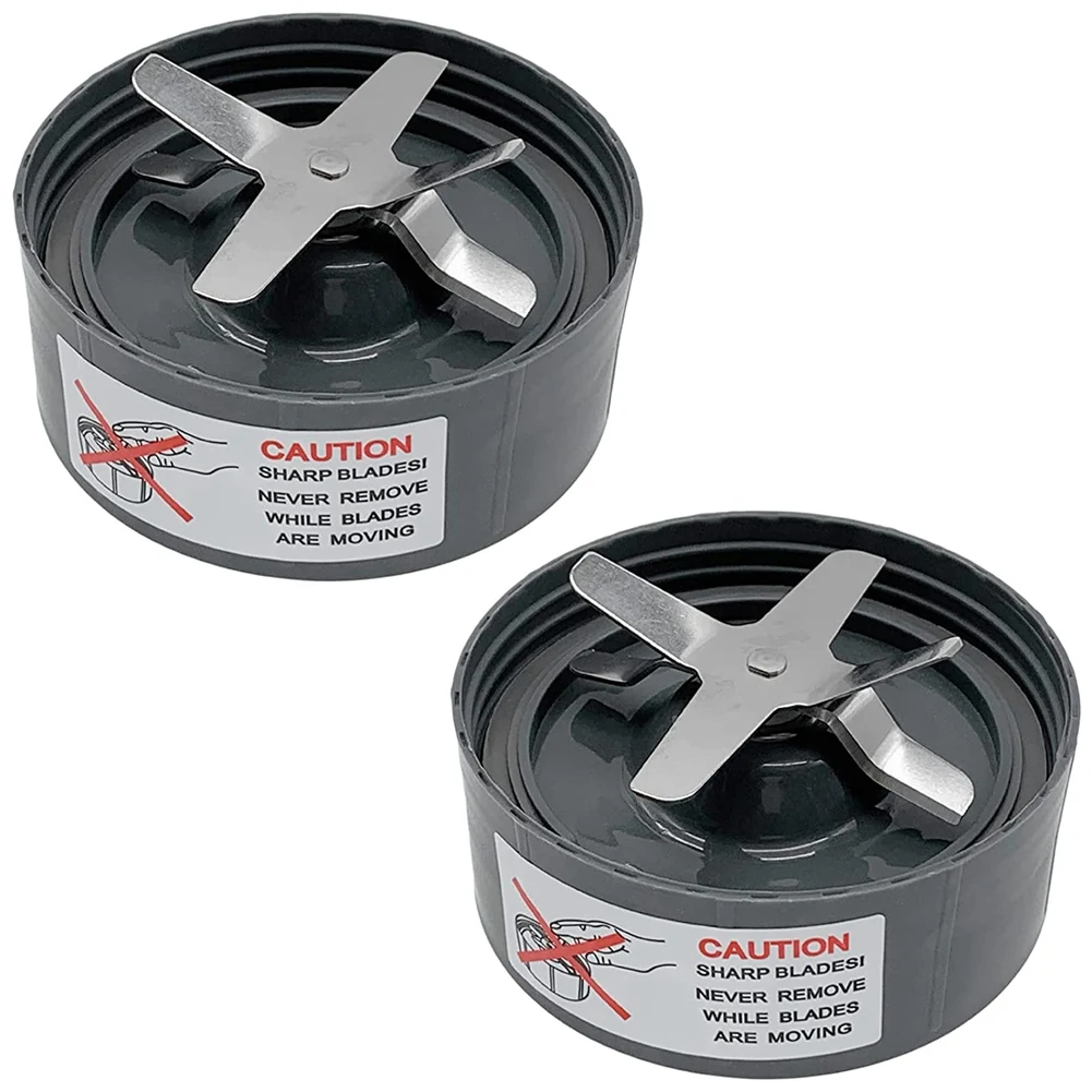 Confezione Da 2 Lame Di Ricambio Per Spremiagrumi Per Nutribullet 600W / Pro 900W Estrattore Di Nutrienti Estrattore Di Frullati Pezzi Di Ricambio