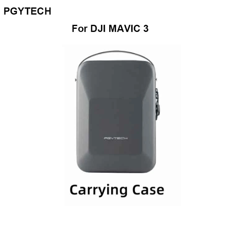PGYTECH DJI Mavic 3 Carrying Case Drone Handbag IP34 Water Resistant Travel Storage Bag for DJI Mavic 3 Accessories camera and lens backpack