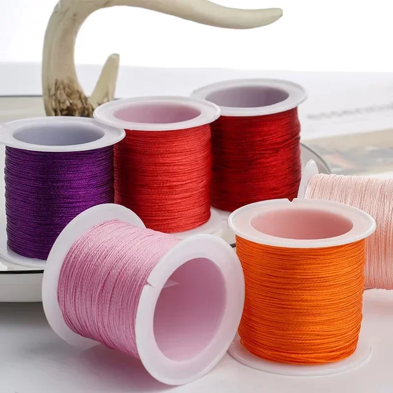 0.2mm-1mm Multi Color NylonThread Braided String Wire for nylon cord,nylon rope