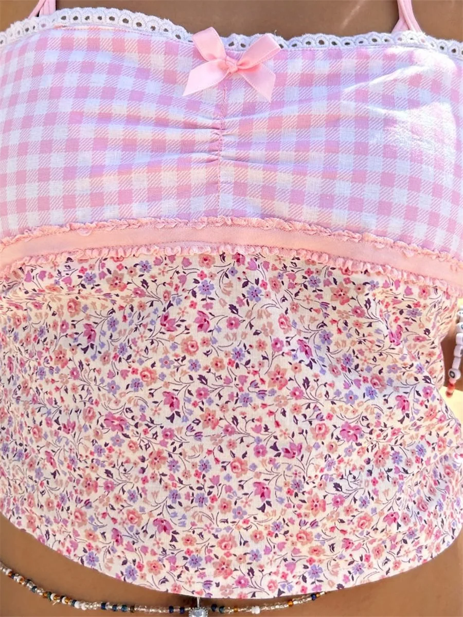 Women s V-Neck Sleeveless Tank Tops with Adjustable Spaghetti Straps and Lace Trim Detail Summer Camisole Shirt