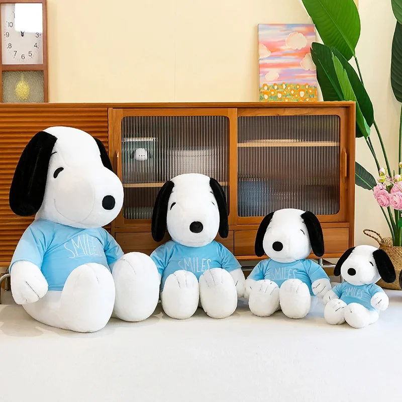 thumbnail image 4 of Nuevo peluche Kawaii Snoopy de 35/50/65/90 cm con orejas grandes, sudadera, muñeco de perro, decoración para habitación, regalo para niños, regalo de Navidad., 4 of 5