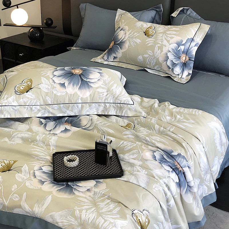 Summer Quilt Bed Comforter Ice Silk Double Bed
