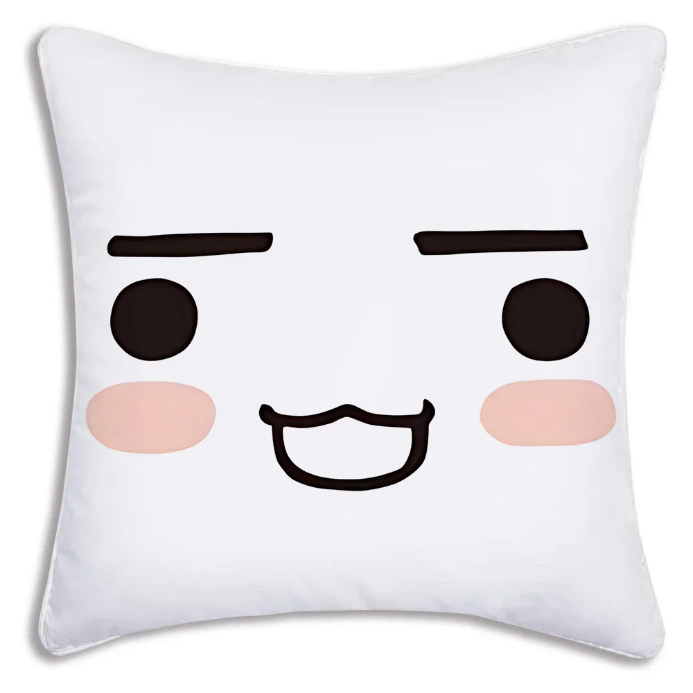 Cartoon Cute Toro Inoue Cat Pillow Covers Cartoon Sofa Decorative Home Double-sided Printing Short Plush Cute Cushion Cover 6