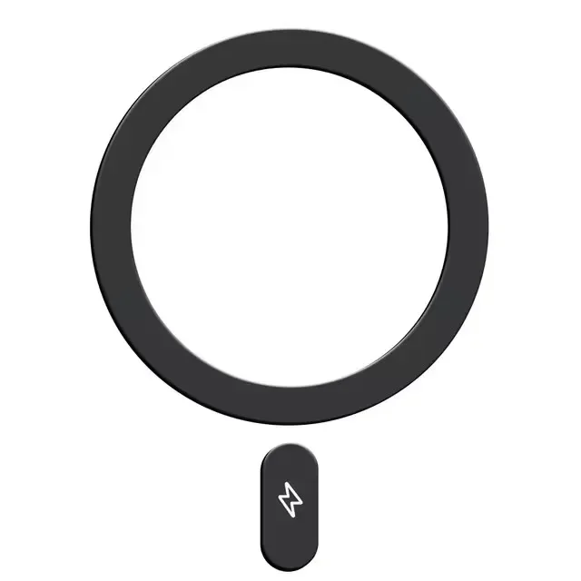 Set of Magnetic Metal Rings for Enhanced Wireless Charging