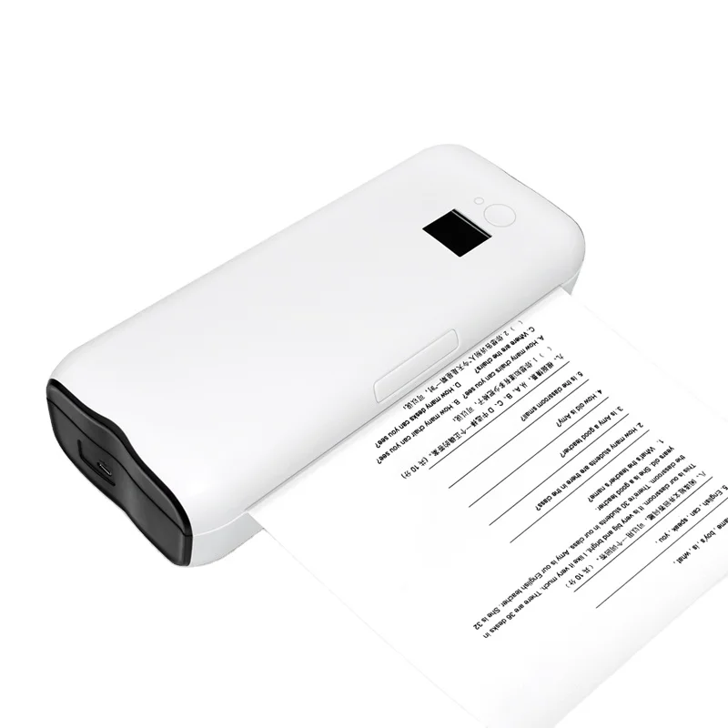 

wholesale new design mini portable thermal printer a4 size