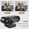 4K Webcam 1080P Mini Camera 2K Full HD Webcam with Microphone 30fps USB Web Cam for Auto Focus PC Laptop Video Shooting Camera 2 4K Webcam 1080P Mini Camera 2K Full HD Webcam with Microphone 30fps USB Web Cam for Auto Focus PC Laptop Video Shooting Camera 2