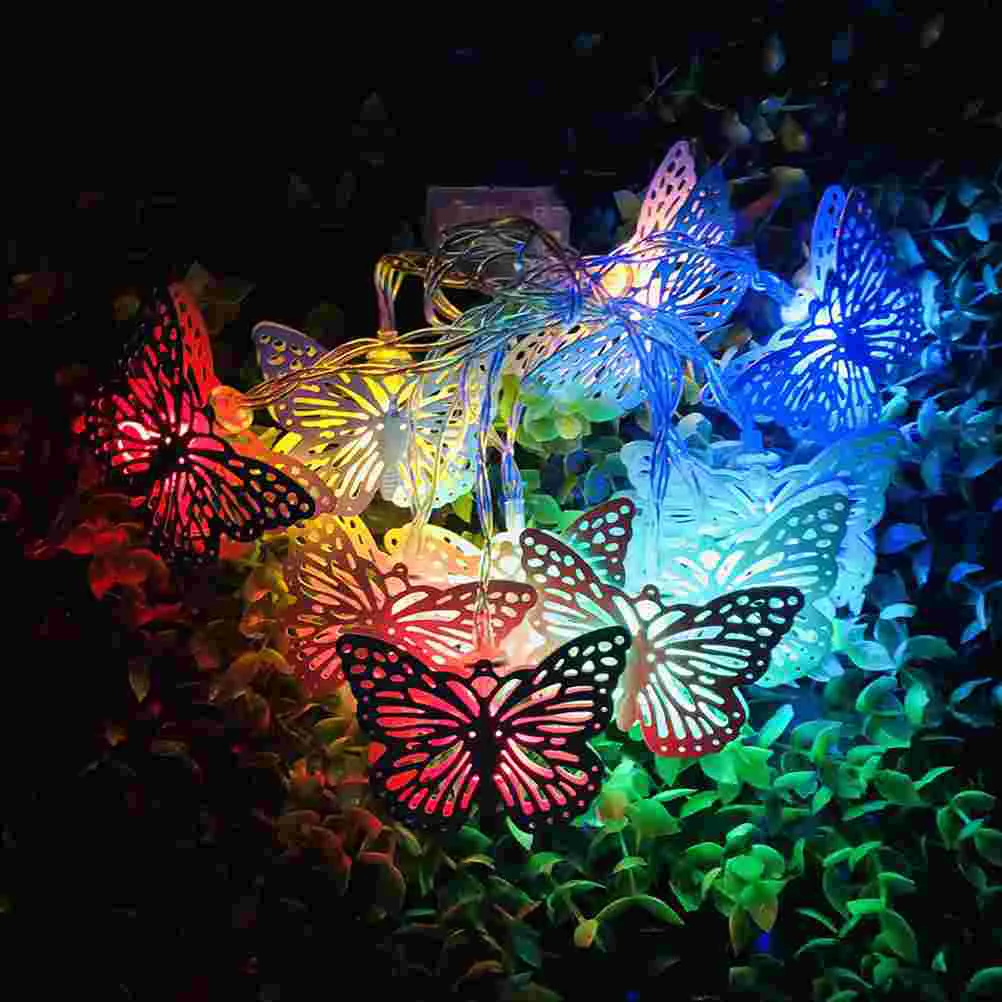 

1 Set of LED String Lights Iron Shaped Lights Party String Lamps