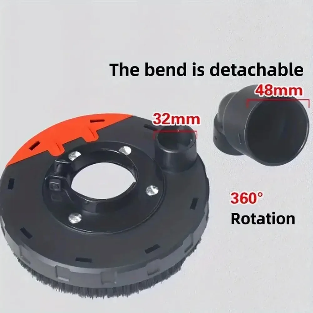 Angle Grinder Dust Cover Shroud Angle Grinder Surface Grinding Cutting Dust Shroud Concrete Stone Dust Collection Cover - 3