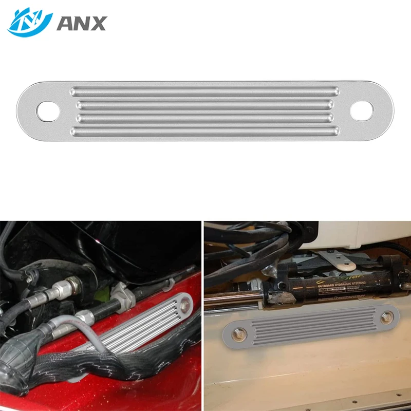 ANX TSP-2DP Marine Transom Support Plate Fits Lower Bolt Holes, 12 X 2, 10 Bolt Hole Pattern Marine Boat Yacht Accessories seaflo boat yacht porthole cabin window hatches marine 21cm hole abs anti ageing uv resistant