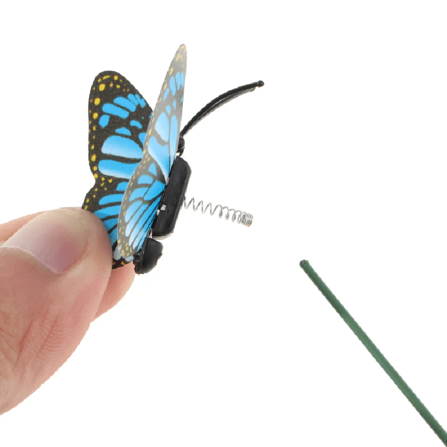 10pcs 3D artificial butterfly indoor flower basket vase outdoor courtyard garden party wreath decoration