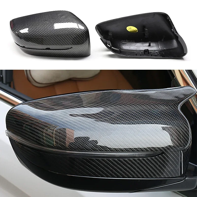 

Carbon Fiber For BMW 3 4 Series G20 G21 G22 G23 G26 2020 Car Side Wing Rear view Mirror Caps Cover Case Shell Replacement