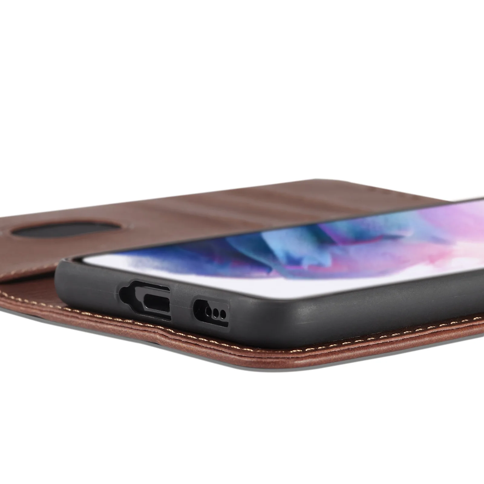 Capa de Telefone de Couro do Plutônio para Samsung S22 S21 S20 Plus Ultra fe Cartão Bolso Capa de Telefone para Samsung Galaxy A72 A52 A42 A32 5g 4g 39 Computers & Electronics