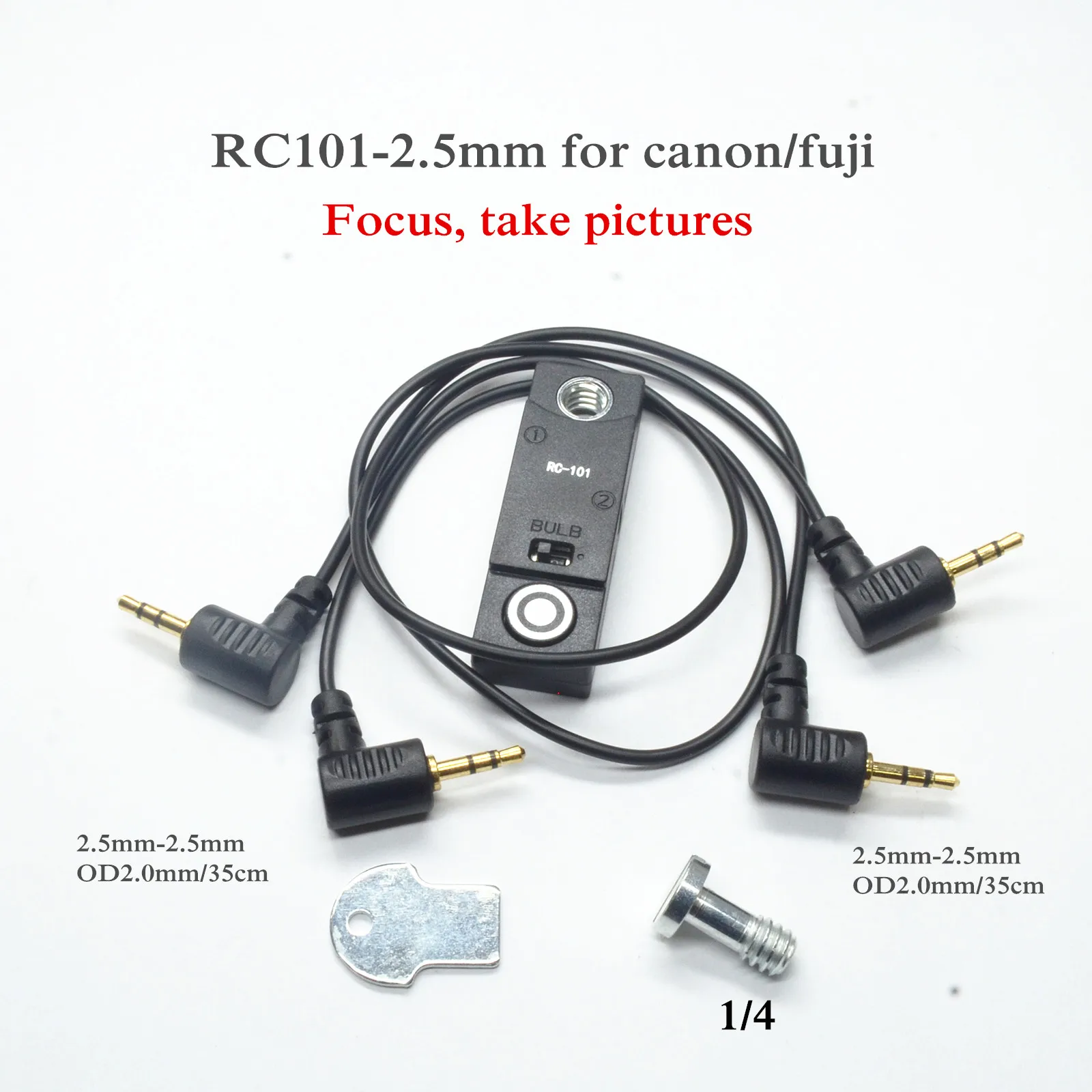 RC101-E3 For Canon one tow two Synchronized Shutter Release Cable 80d 800d 90d r6 r8 r10 77d 200dii 1500d 1200d 650d