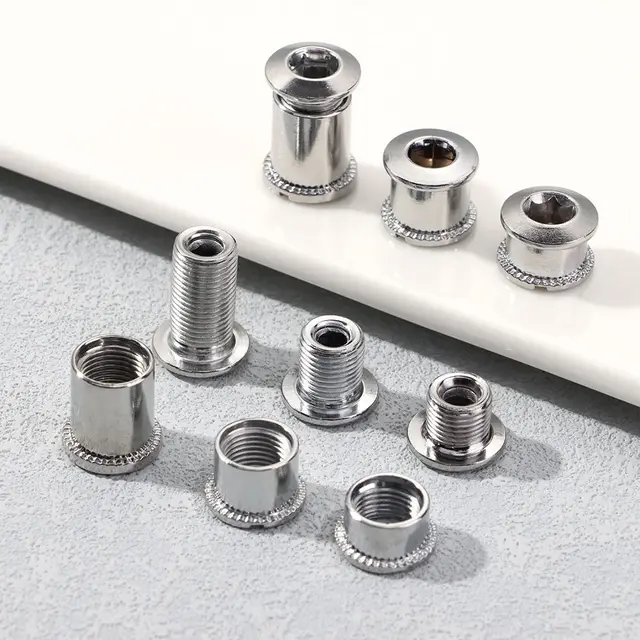 Set Bulloni Anello Catena Mountain Bike Bulloni - Foto 3