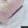 Flash Section Dyed Feather Flash Yarn Thread Wool Thread Candy Color Soft Cute Knitting Sweater Winter Cat Hair Fine Cotton Yarn 4
