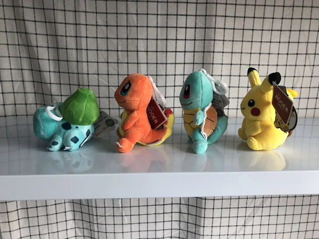 Pokemon Schlüsselanhänger Mew Piplup Squirtle Bulbasaur Eevee Plüsch K  kaufen