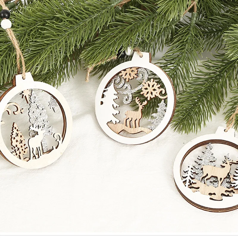 

Custom Christmas Tree Baubles Christmas Tree Decor Personalized Ornament Laser Cut Names Christmas Custom Gift Tags Name Decor