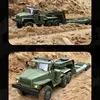 1/16 Rc Truck Wpl B36-3 Full Scale Military Model Remote Control Transport Truck Super Long Crawler Children'S Outdoor Toy Car 4