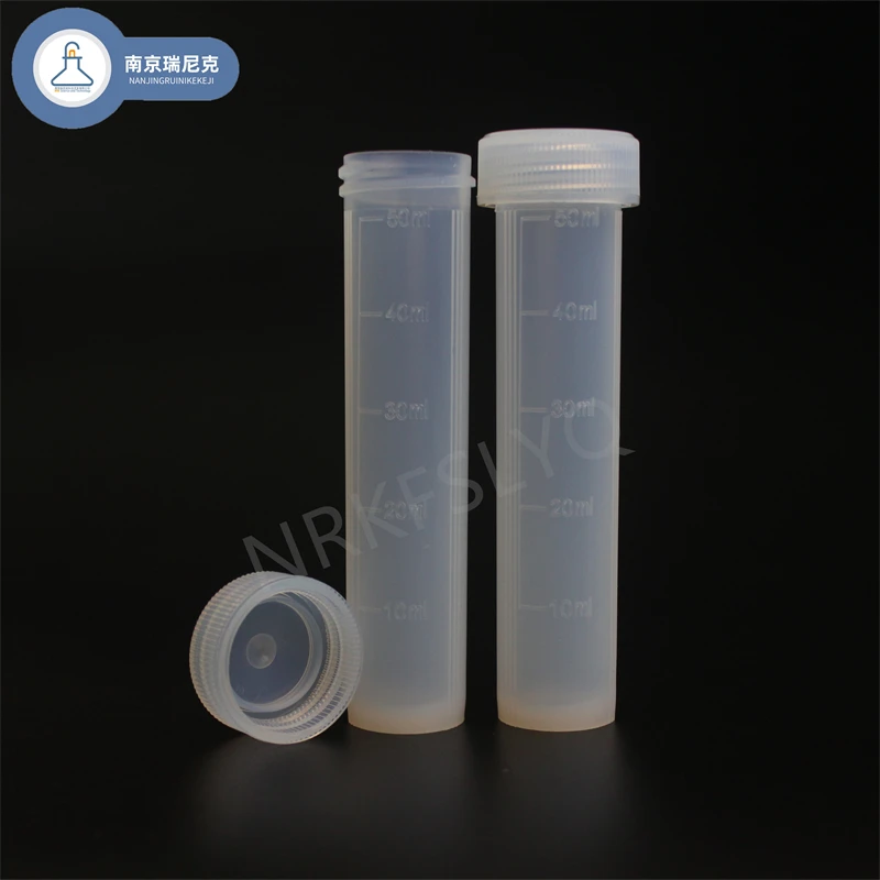 고순도 전자 등급 PFA 소화관, 샘플 사전 처리 실험용 체중계 포함, 50ml