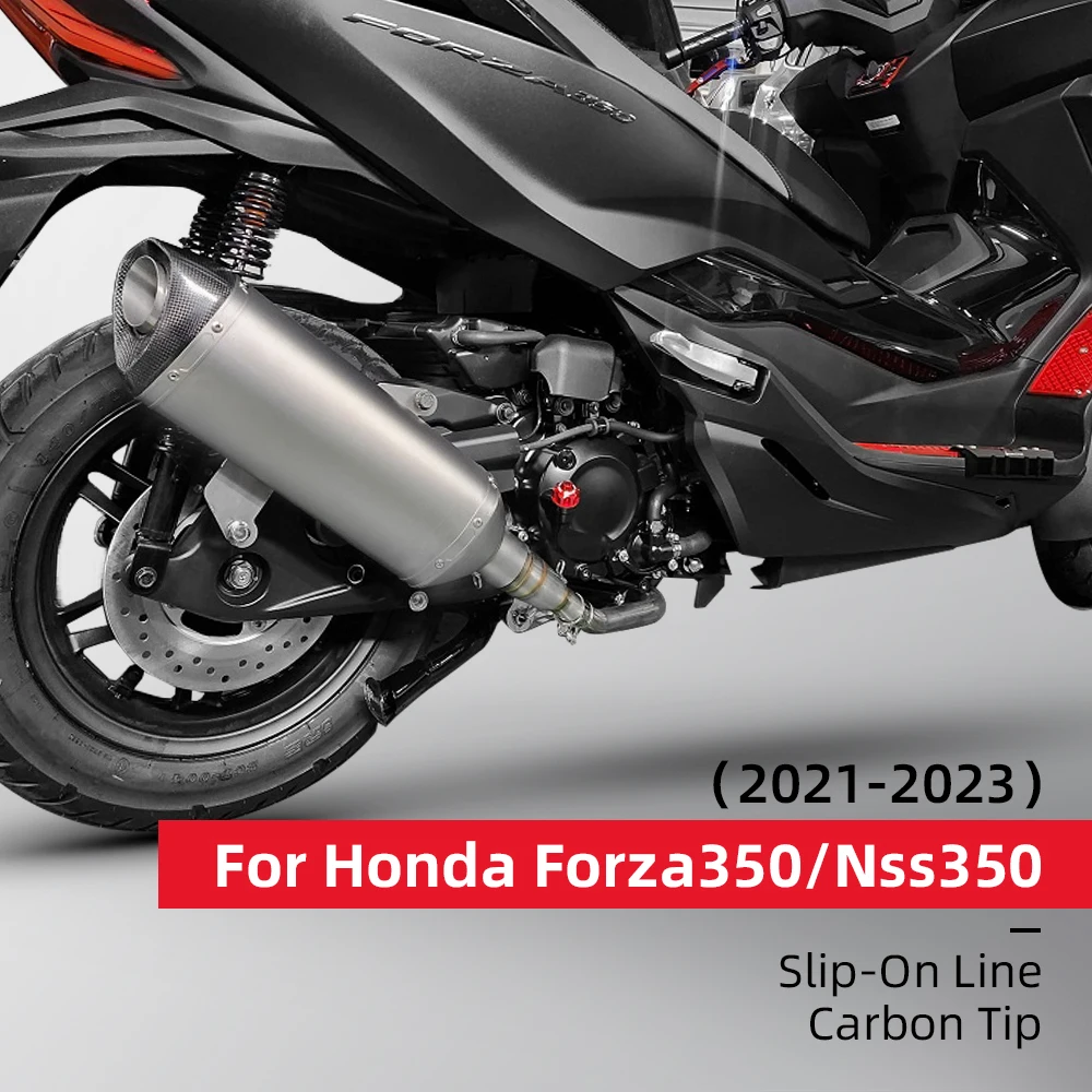 

For HONDA Forza350 full Motorcycle Exhaust Muffler pipe Modified Connection Middle Tube Link Pipe AK tail section