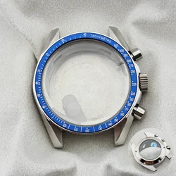 Elegant Moon Phase Chronograph Watch - 39.7MM, Stainless Steel, 20MM Strap - Compatible (C13)