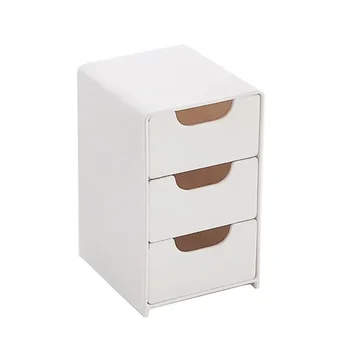 Elegante organizer da scrivania a 3 livelli con cassetti - Ideale per forniture per ufficio, gioielli e cosmetici - Scatola divisoria portatile