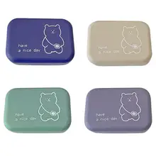 

4 Pcs 1 Set Dust-proof Care Boxes Waterproof Plastic Lens Storage Boxes