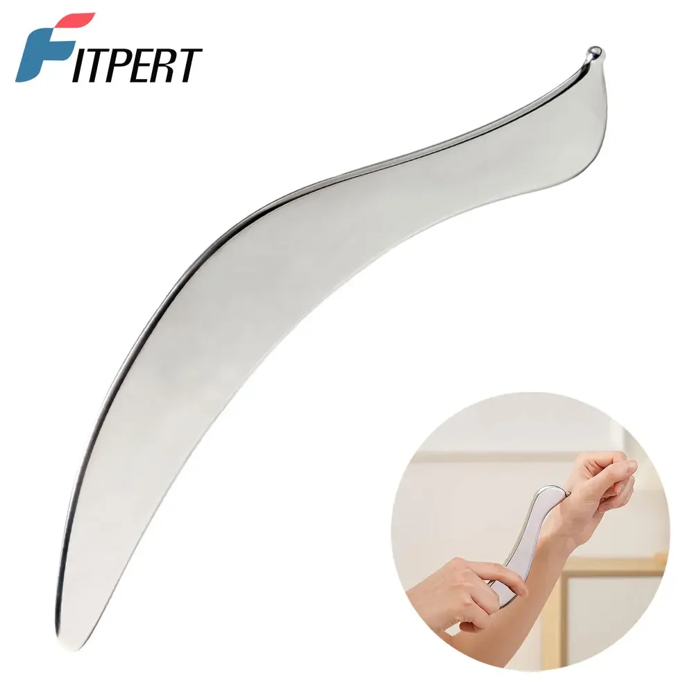 

1PC Stainless Steel Gua Sha Muscle Scraper Tool Physical Therapy Tools, IASTM Tool, Skin Scraping Tool, Soft Tissue Massage Tool