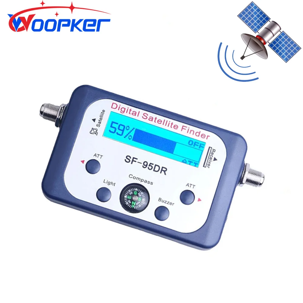 

Woopker Digital Sat-finder Satellite Finder Signal Meter Tester with LCD Display