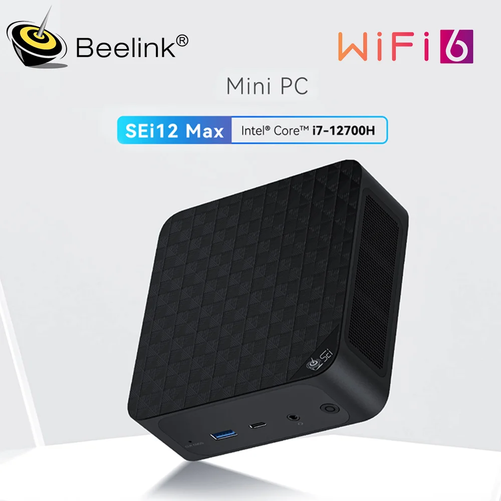 Beelink SEi 12 対等 ミニPC 黒