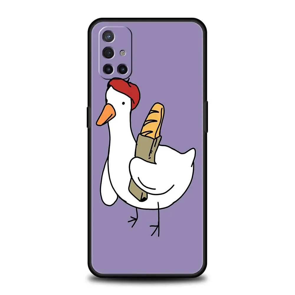 Cute Goose Duck Game Soft TPU Phone Case Cover