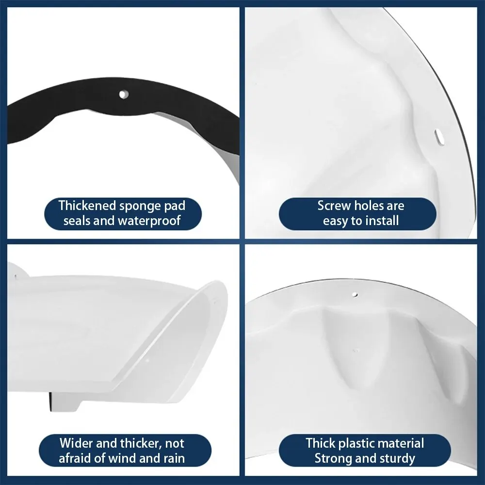 Security Camera Cover Universal Sunshade Rainshade For Outdoor Monitoring Rainproof Sunscreen Dustproof