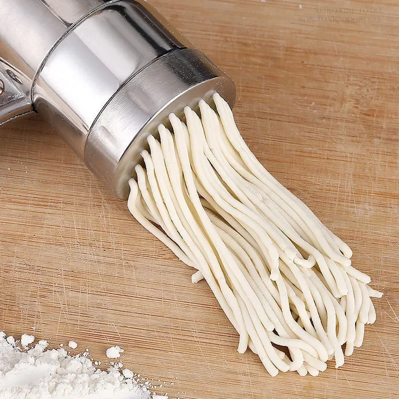 Household Manual Noodle Maker Stainless Steel Fresh Pasta Machine Small Noodle Press Pasta Roller Machine Kitchen Tools