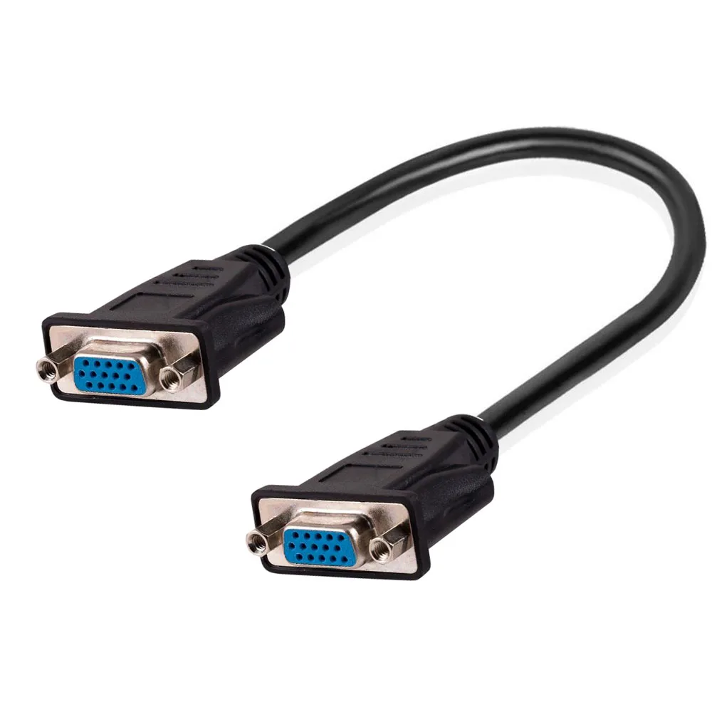 VGAExtensioncable23CMShortVGAfemaletoVGAfemaleExtensionCord