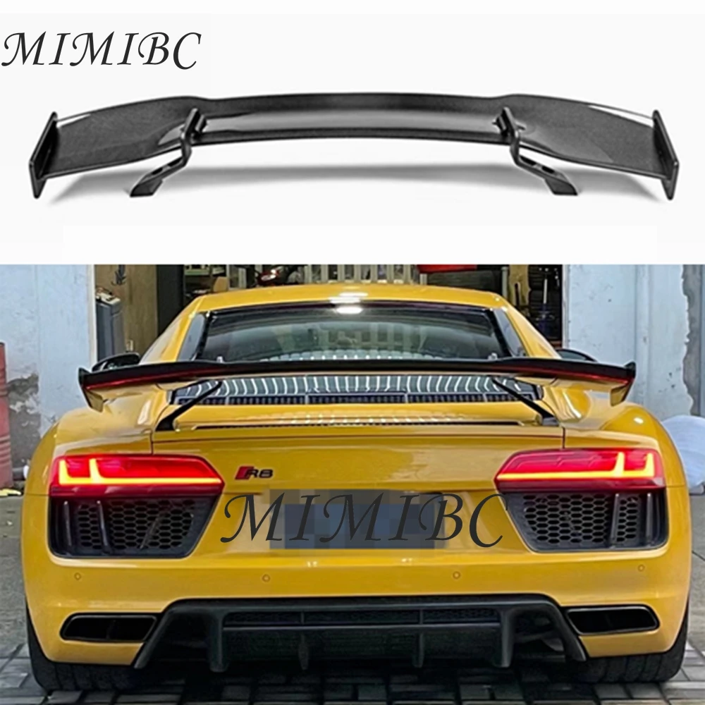 

FOR Audi New R8/TT/TTS/TTRS/S3/S4/S5/S6/S7/S8 High Quality Real Carbon Fiber Spoiler Wing Lip Spoilers Car Accessories